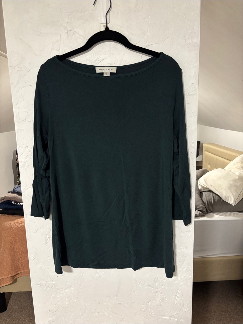 Amour Vert boatneck top